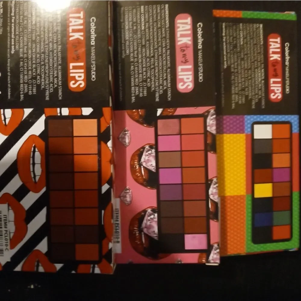 Talk to my lips pallet